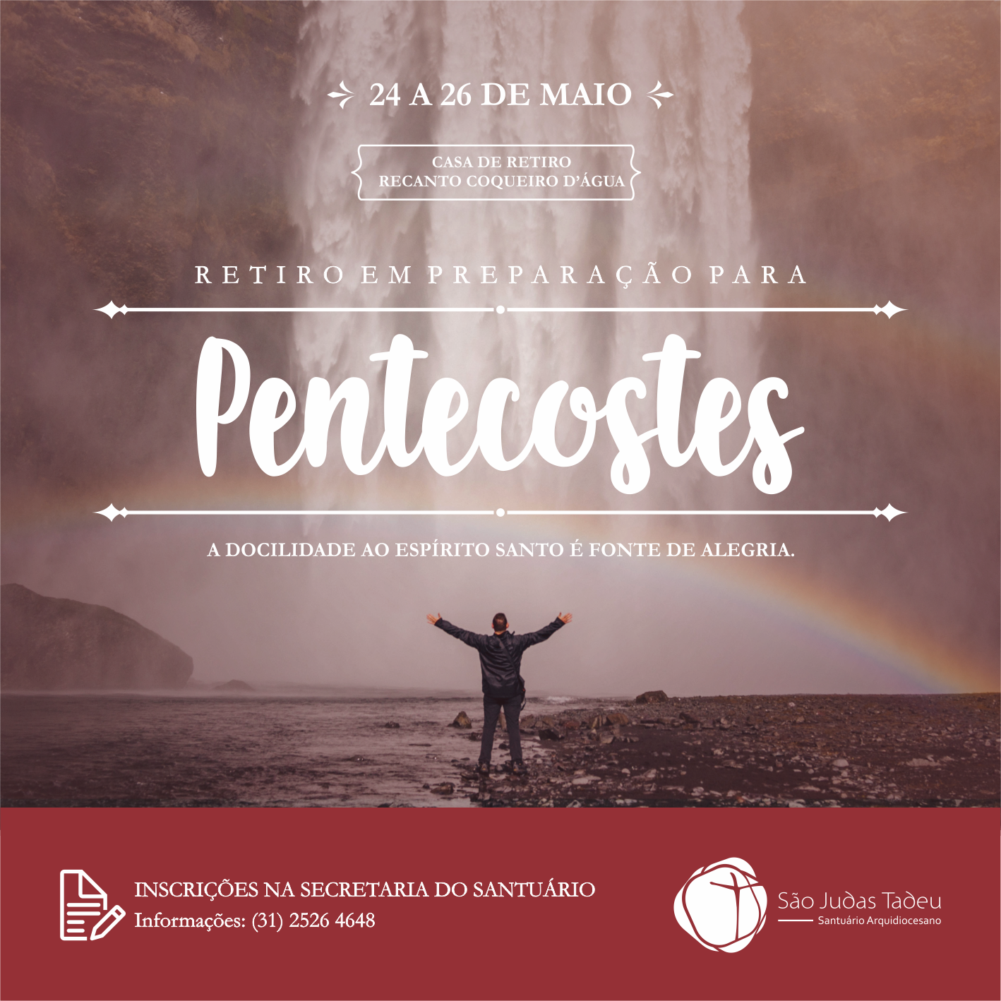 Venha se preparar para viver um verdadeiro Pentecostes