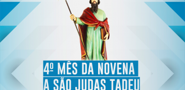 O Santuário Arquidiocesano aguarda você no quarto mês da novena de São Judas Tadeu