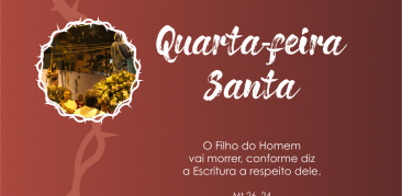 Quarta-feira Santa: lembramos o marcante encontro entre Jesus e sua Mãe