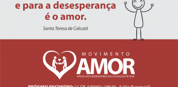 Junte-se a nós, seja um “Missionário de Amor”