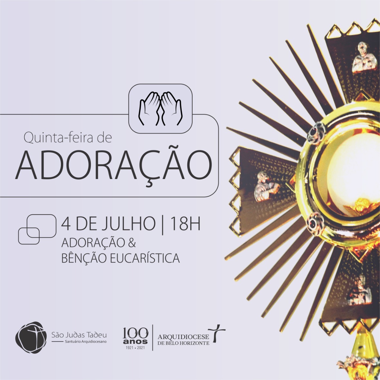 Quinta de Adoração: dia 4 de junho