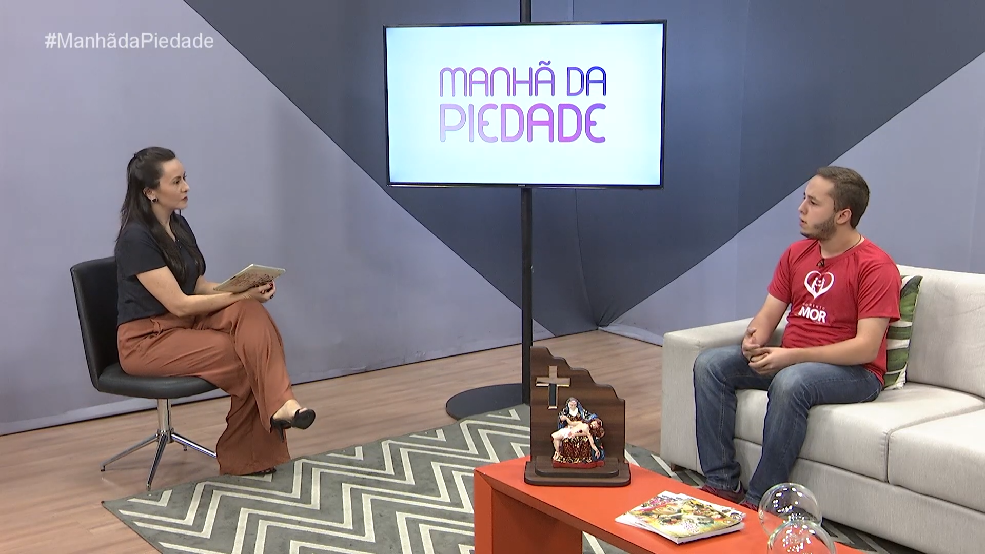 Movimento Amor é destaque no programa ‘Manhã da Piedade’ da TV Horizonte