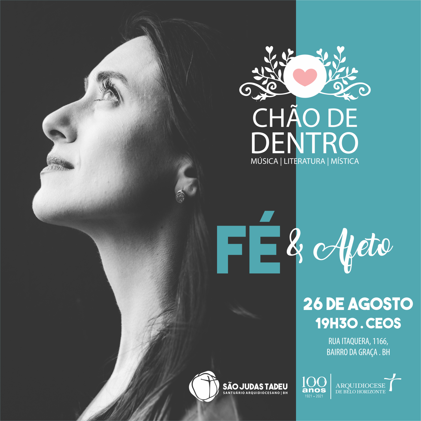 “Projeto Chão de Dentro” acontece na próxima segunda-feira