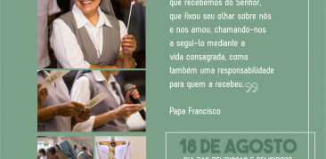 Hoje, a Igreja celebra o “Dia dos Religiosos e Religiosas”