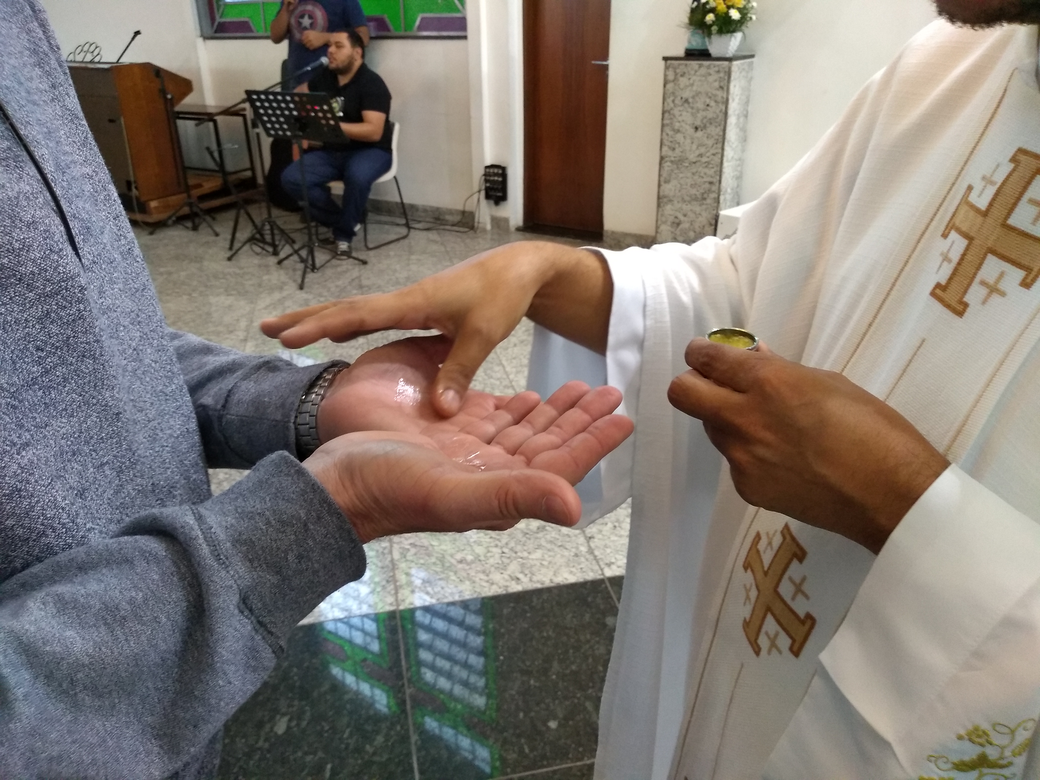 Missa dos Enfermos e idosos – Comunidade Santa Rosa de Lima – 17 de agosto – 2019