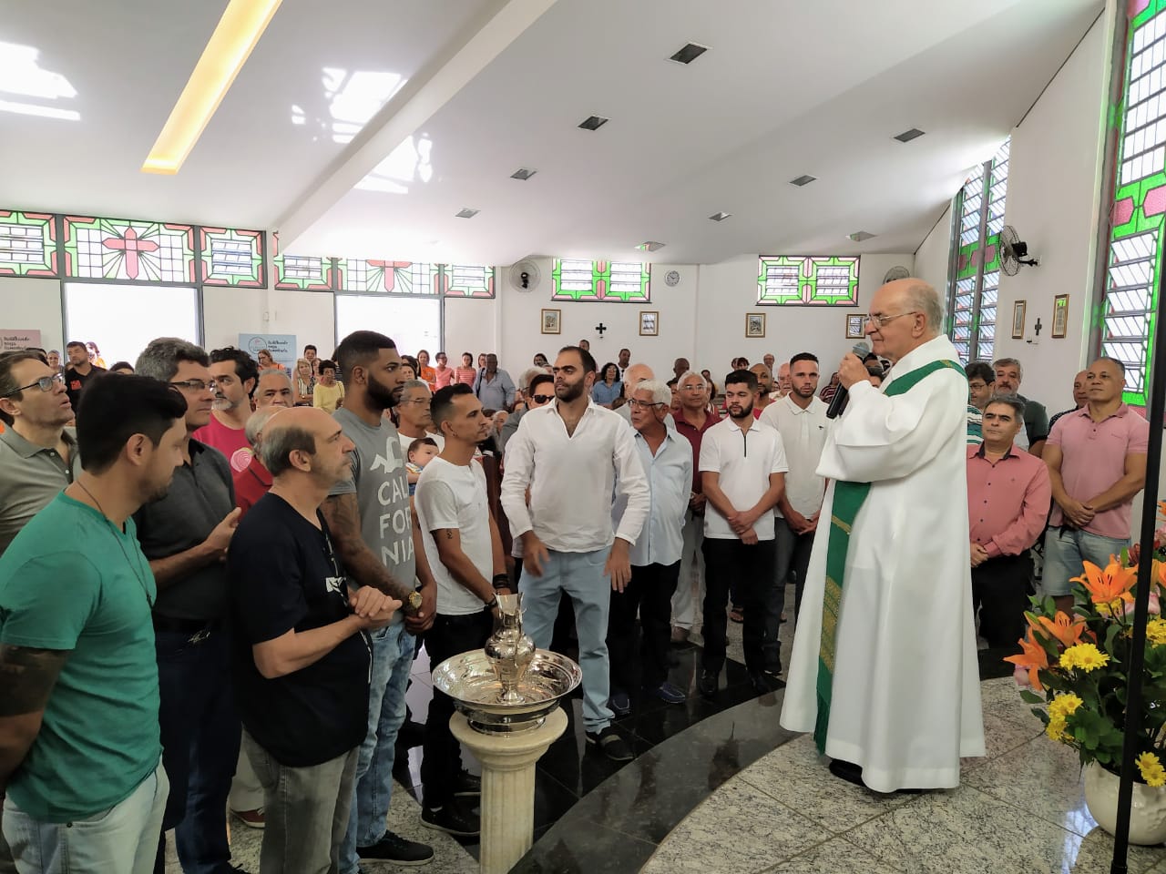 Benção dos Pais na Comunidade Santa Rosa de Lima        