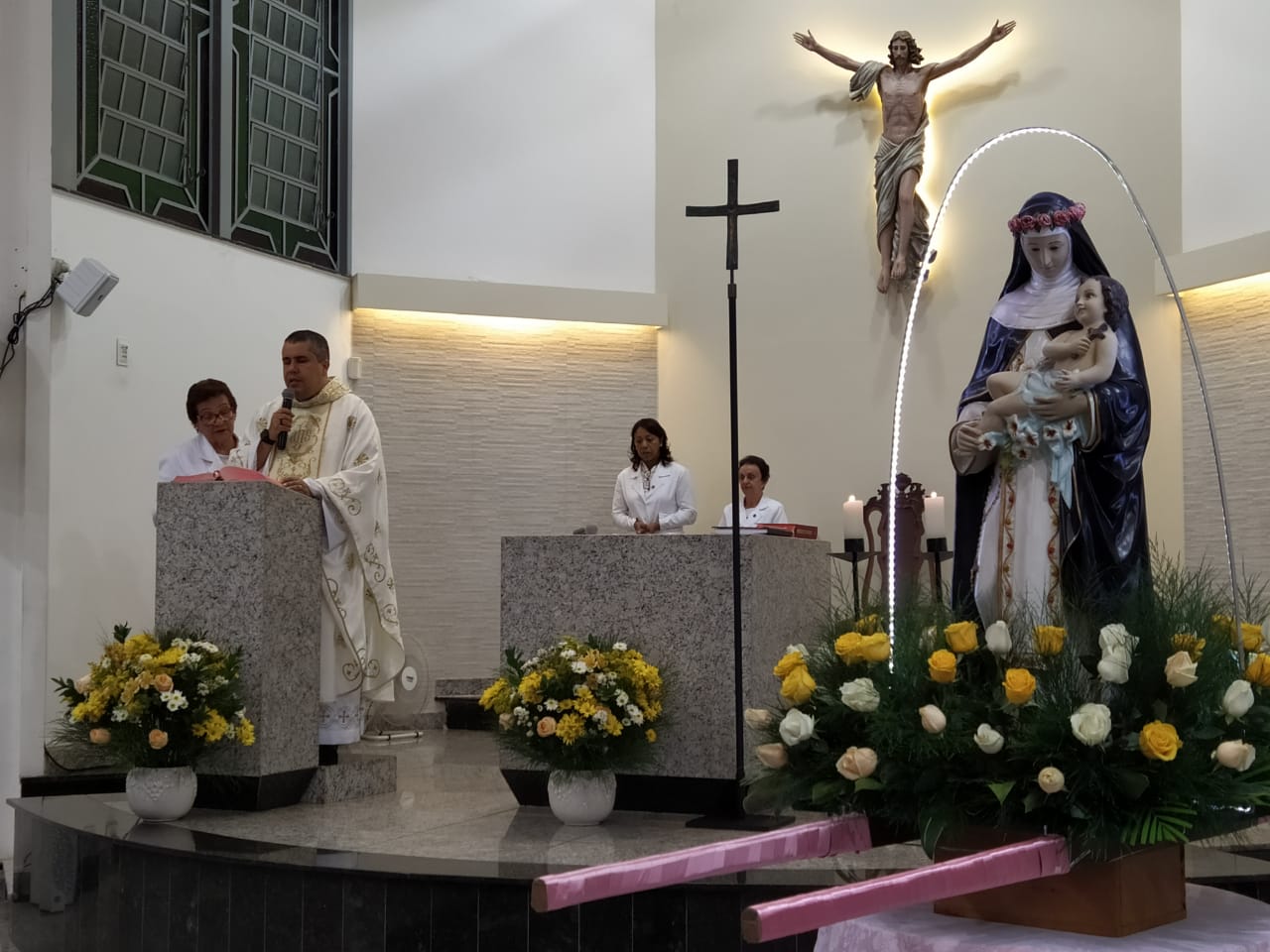 Veja como foi o segundo dia do “Tríduo Preparatório para Festa de Santa Rosa de Lima”