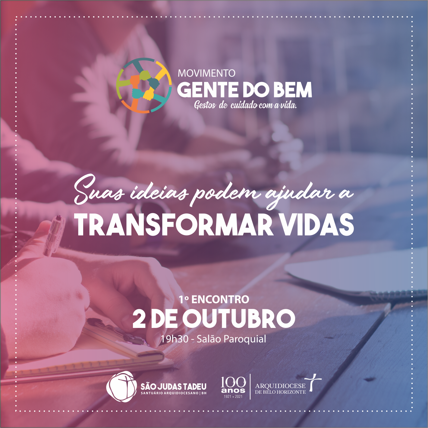 “Movimento Gente do Bem” organiza primeira reunião, na próxima quarta-feira