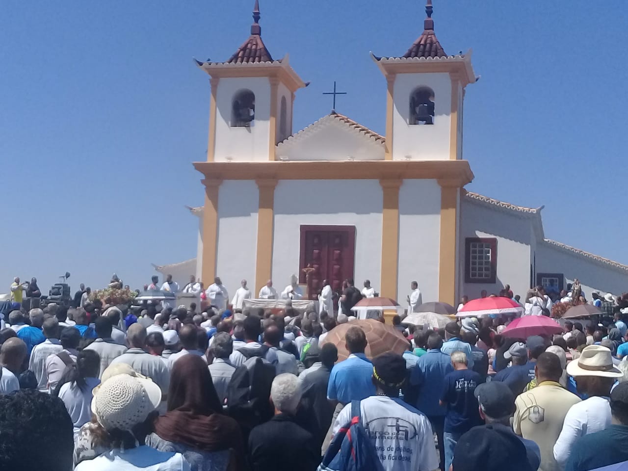 Terço dos Homens participa da Peregrinação a Serra da Piedade