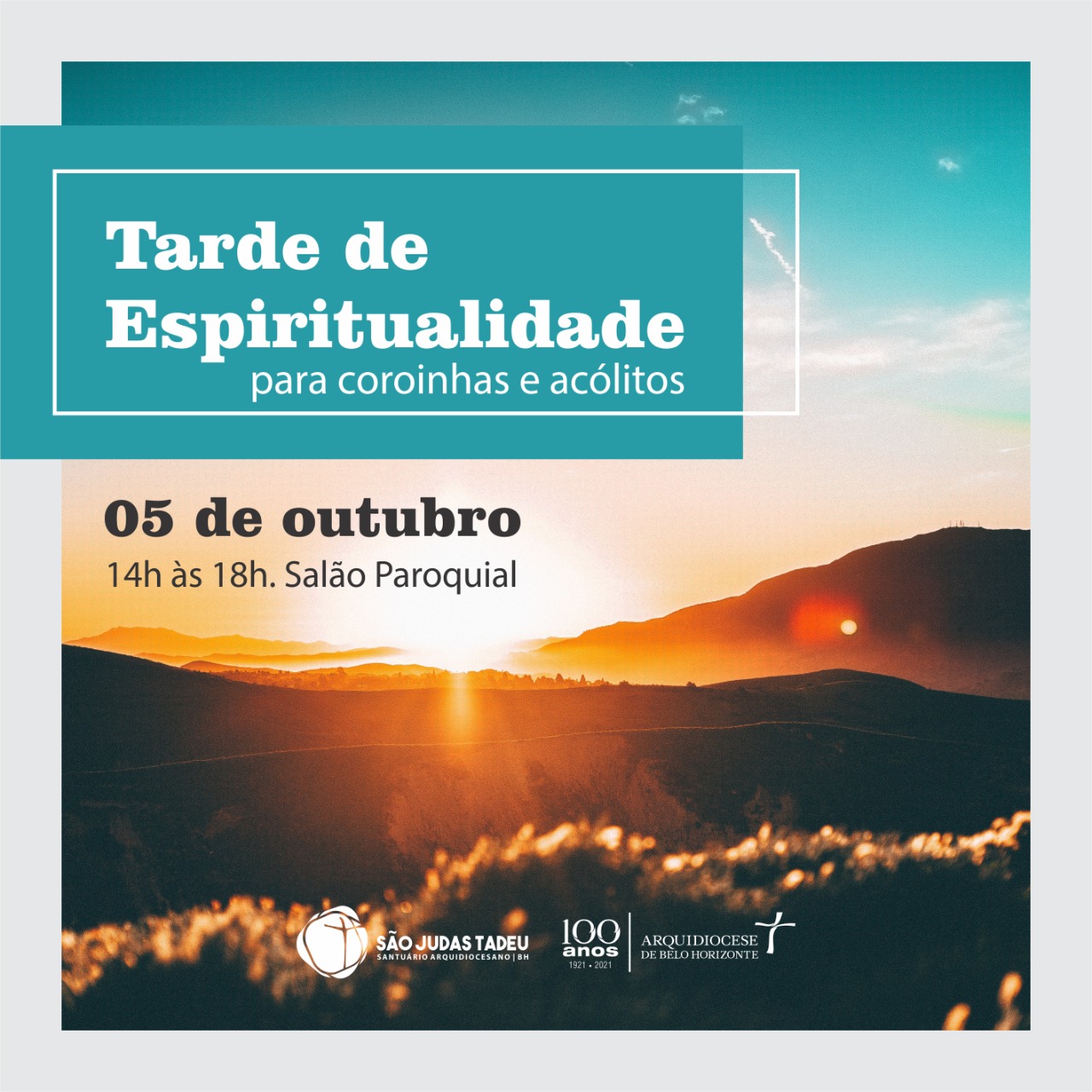 Santuário realiza “Tarde de Espiritualidade” para Acólitos e Coroinhas