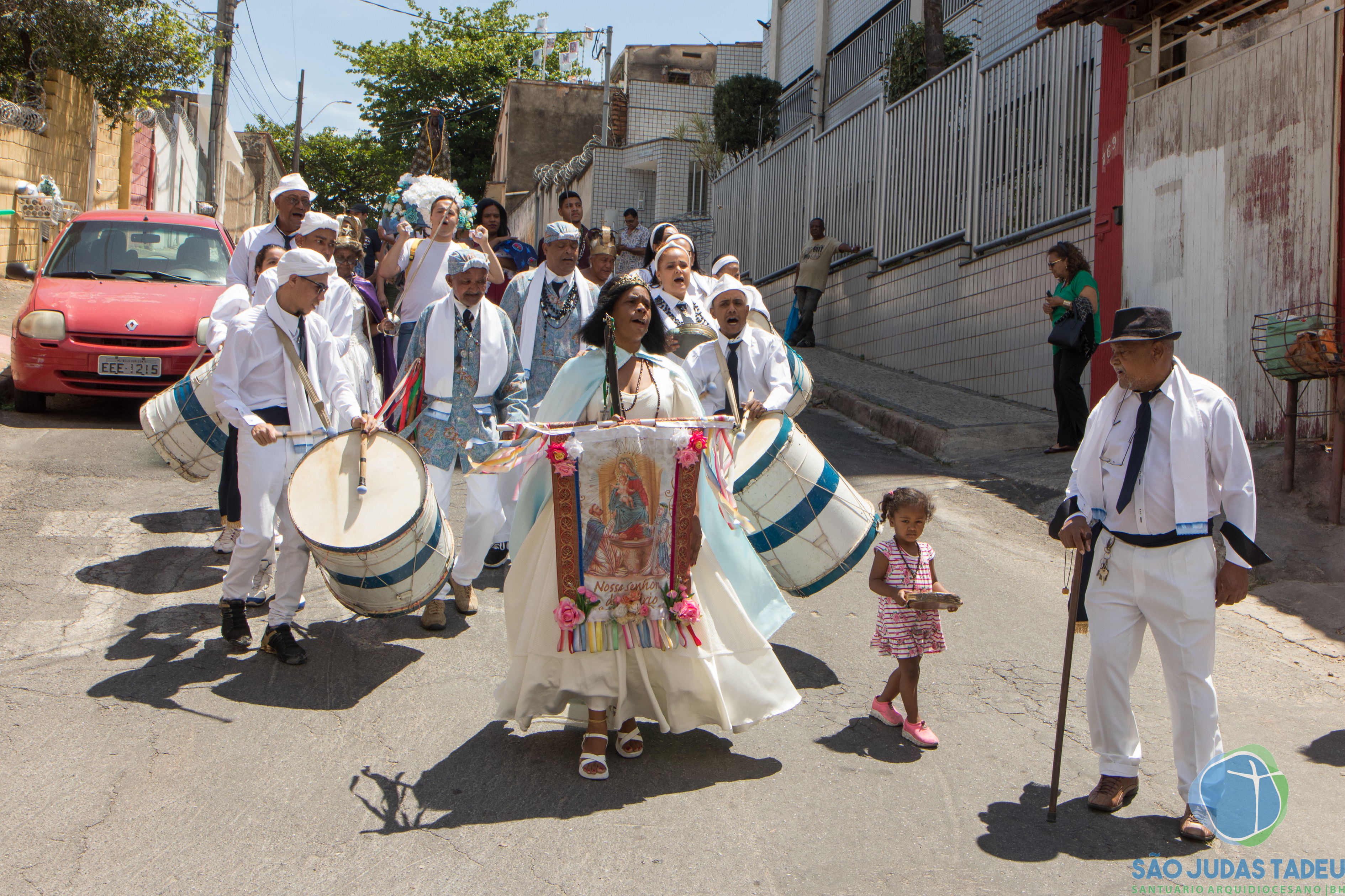 Grupo de Congado celebra seus 68 anos na Comunidade Santa Rosa de Lima