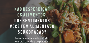 “Não desperdiçar alimentos” é o propósito da semana do “Movimento Gente do Bem”