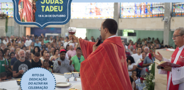 Dom Geovane Luis preside celebração da novena e “Rito da Dedicação do Altar”