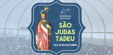 65 Anos do Santuário São Judas Tadeu: confira a programação dessa grande festa