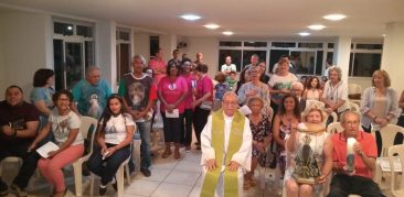 Sexto dia da Novena de Nossa Senhora Aparecida na Comunidade Santa Marta