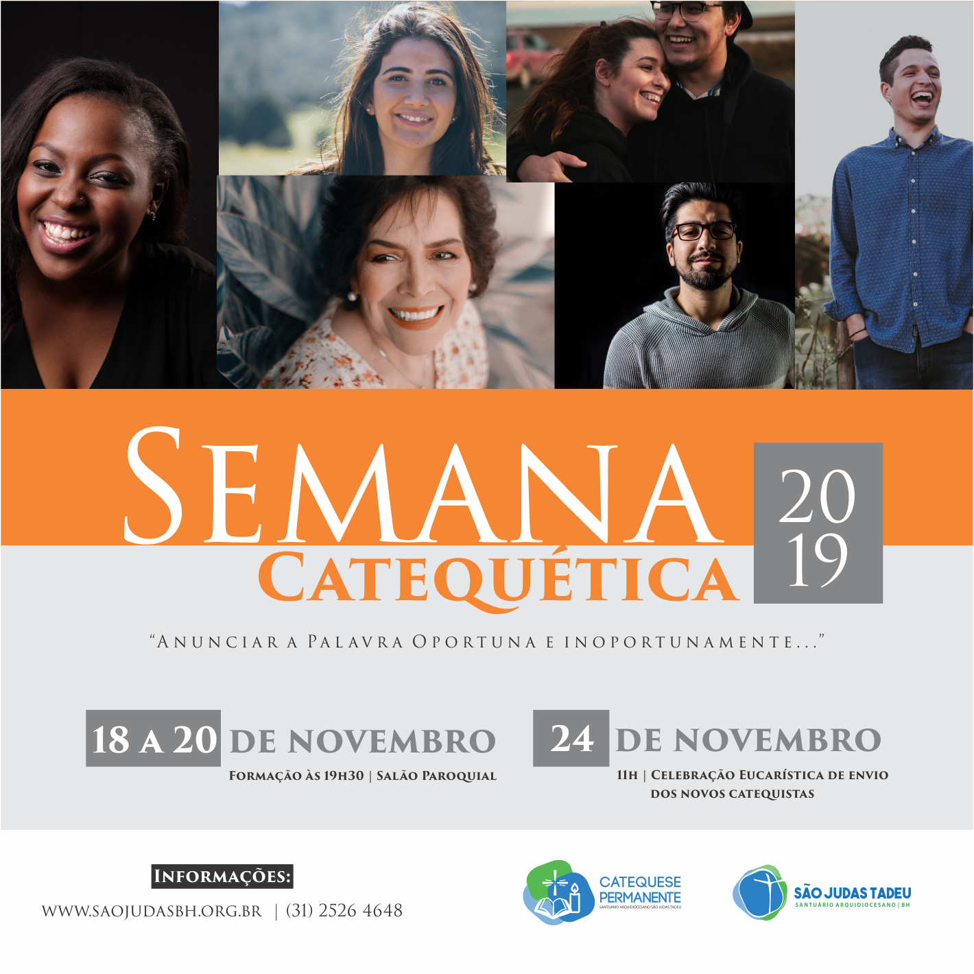 Vem aí “Semana Catequética” do Santuário Arquidiocesano São Judas Tadeu