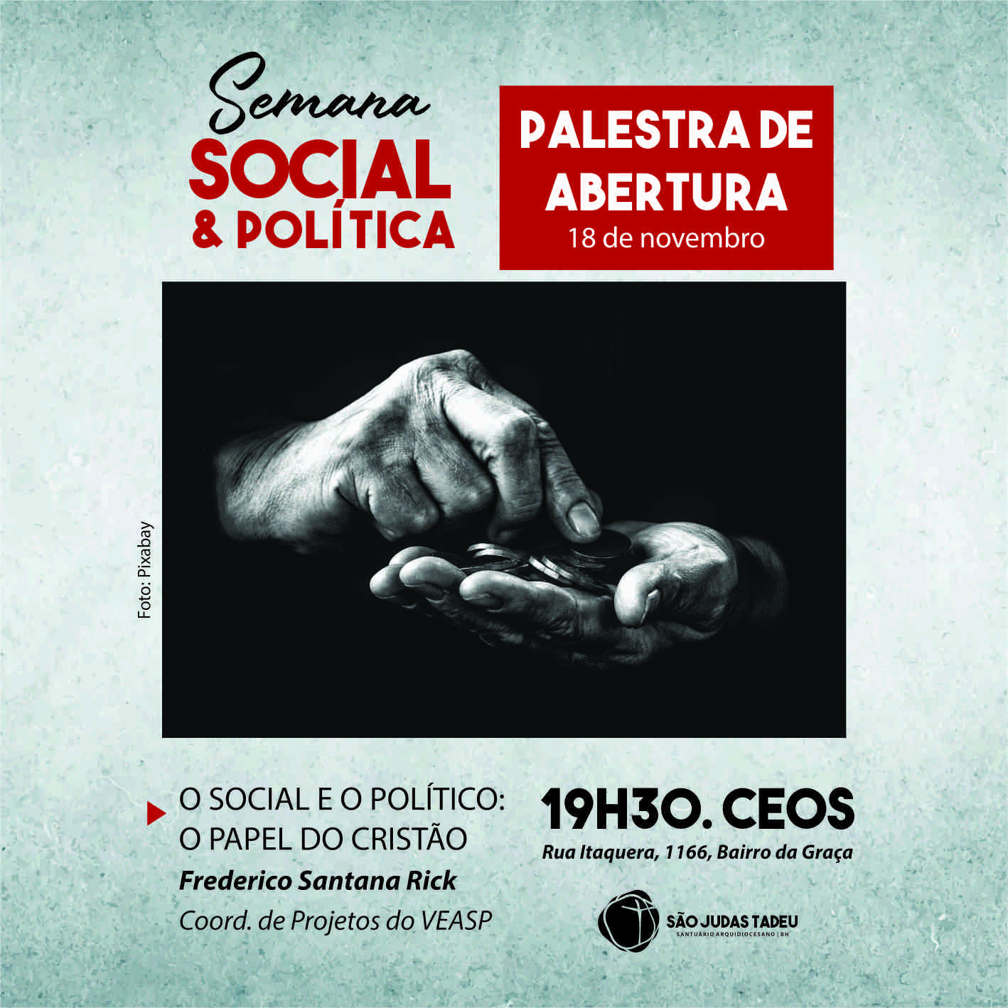 Participe da abertura da Semana Social e Política