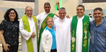 Primeiro dia do Tríduo em Preparação para a Ordenação Diaconal do Adalton Geraldo de Freitas