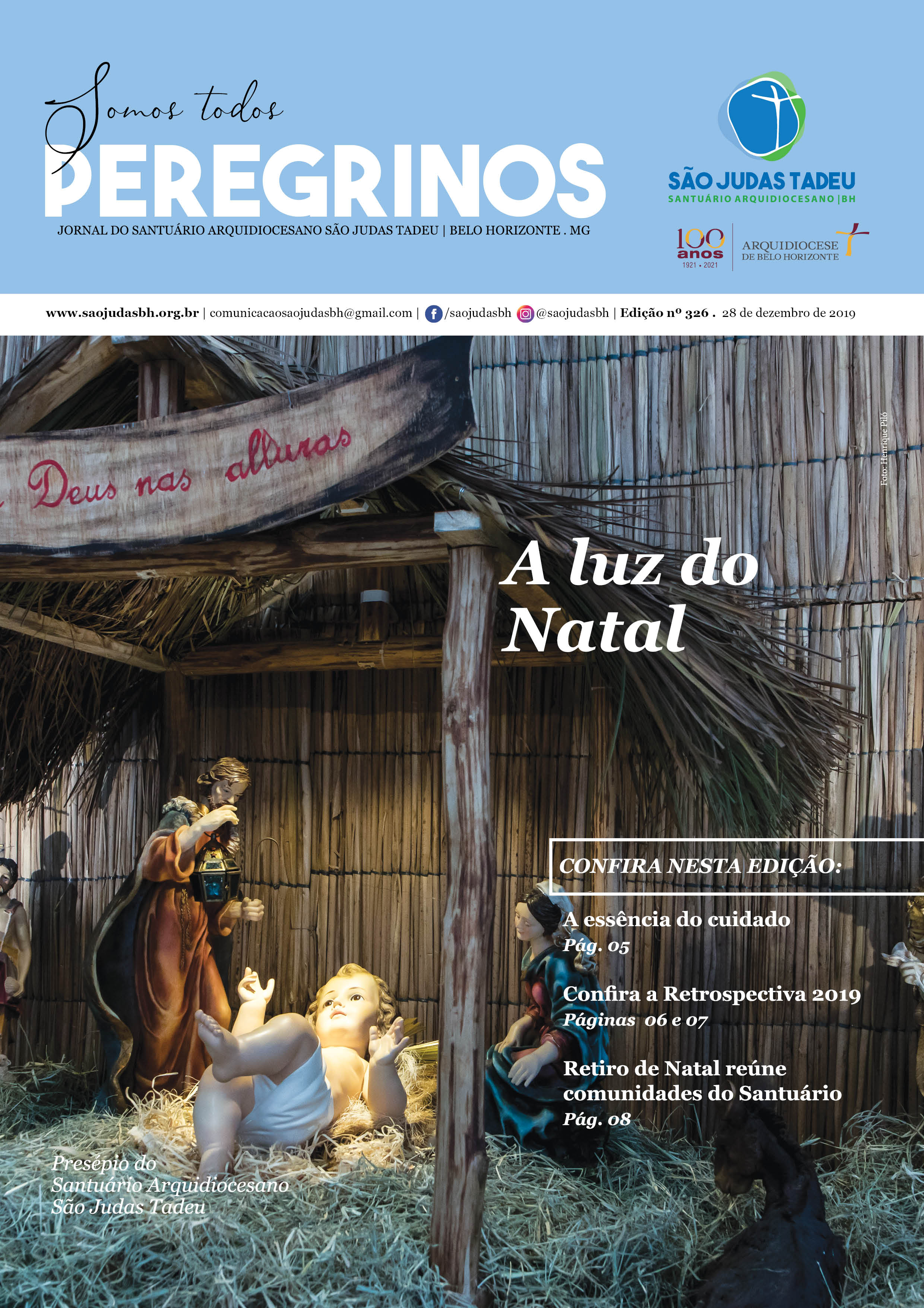 Confira a última edição do ano do nosso Jornal “Somos Todos Peregrinos”