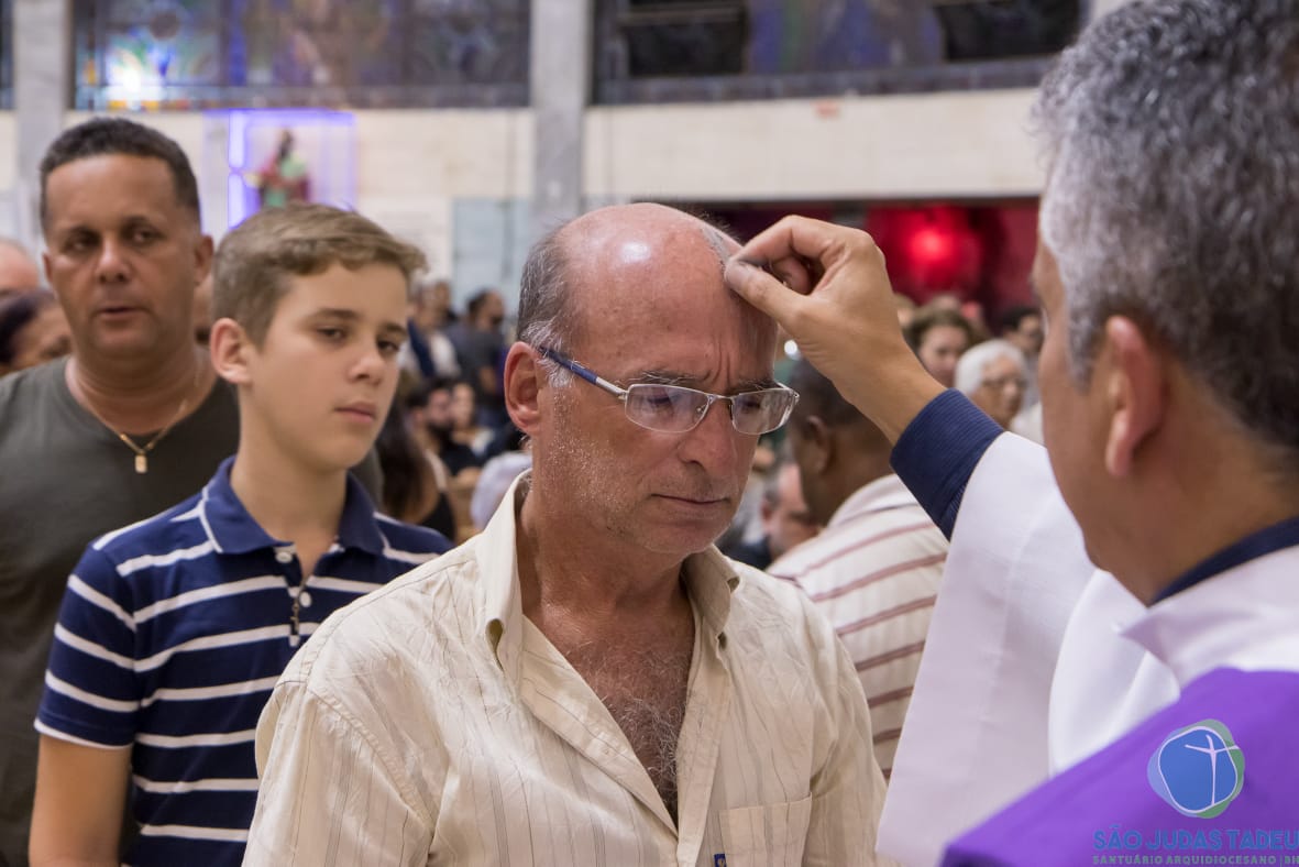 Celebrações da Quarta-feira de Cinzas marcam o início da Quaresma no Santuário São Judas Tadeu