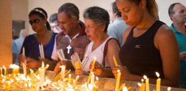 Oração por todos os devotos e peregrinos no Velário do Santuário São Judas Tadeu