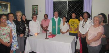 Comunidade Nossa Senhora Aparecida acolhe a celebração da Rede de Comunidades do Santuário