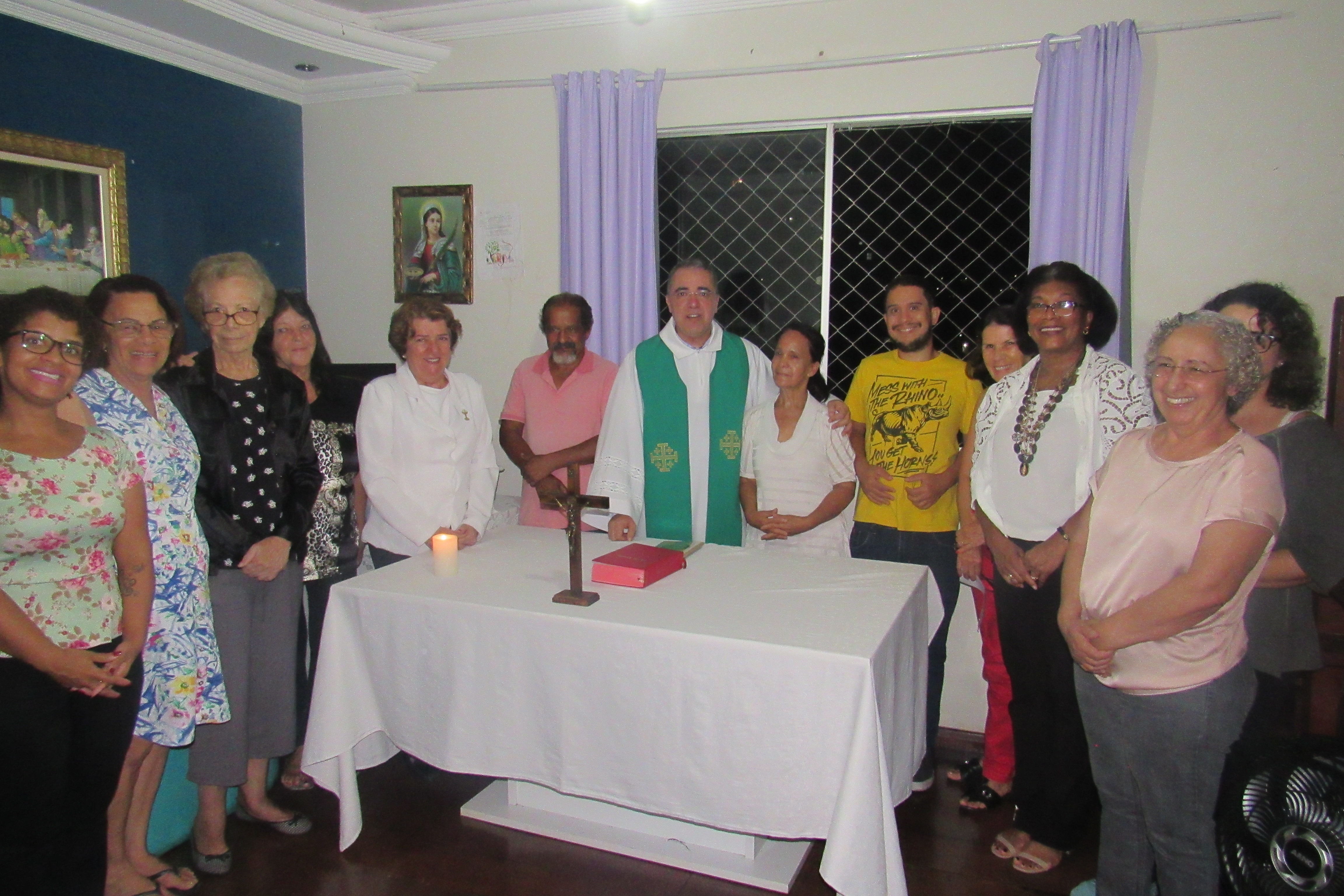 Comunidade Nossa Senhora Aparecida acolhe a celebração da Rede de Comunidades do Santuário