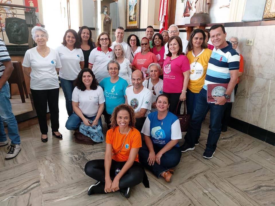 Lideranças do Santuário marcam presença na abertura do ano pastoral