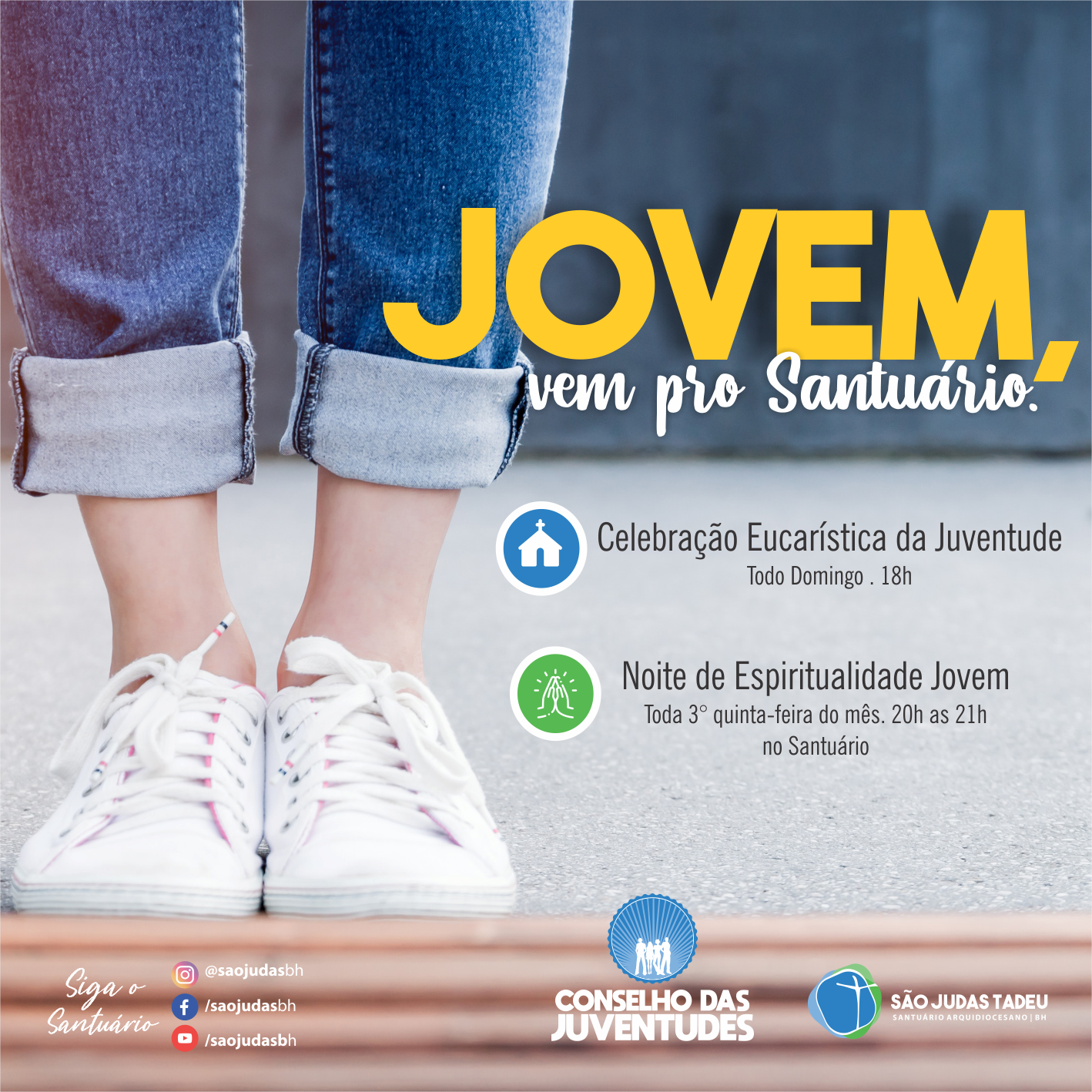 Venha ser Juventude do Santuário!!!