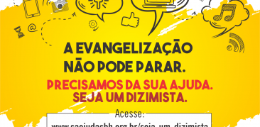 A Evagelização não pode parar. Colabore com o Santuário!