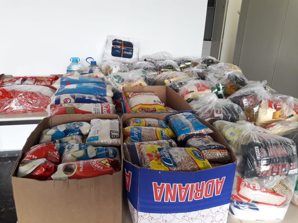 Pastoral Social do Santuário já arrecadou 600 quilos de alimentos para “Solidariedade em Rede”