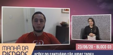 Ações da Pastoral Social do Santuário são destaques no programa “Manhã da Piedade” – TV Horizonte