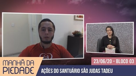 Ações da Pastoral Social do Santuário são destaques no programa “Manhã da Piedade” – TV Horizonte