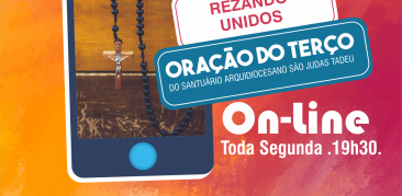 Oração do Terço em Comunidade: participe do encontro on-line