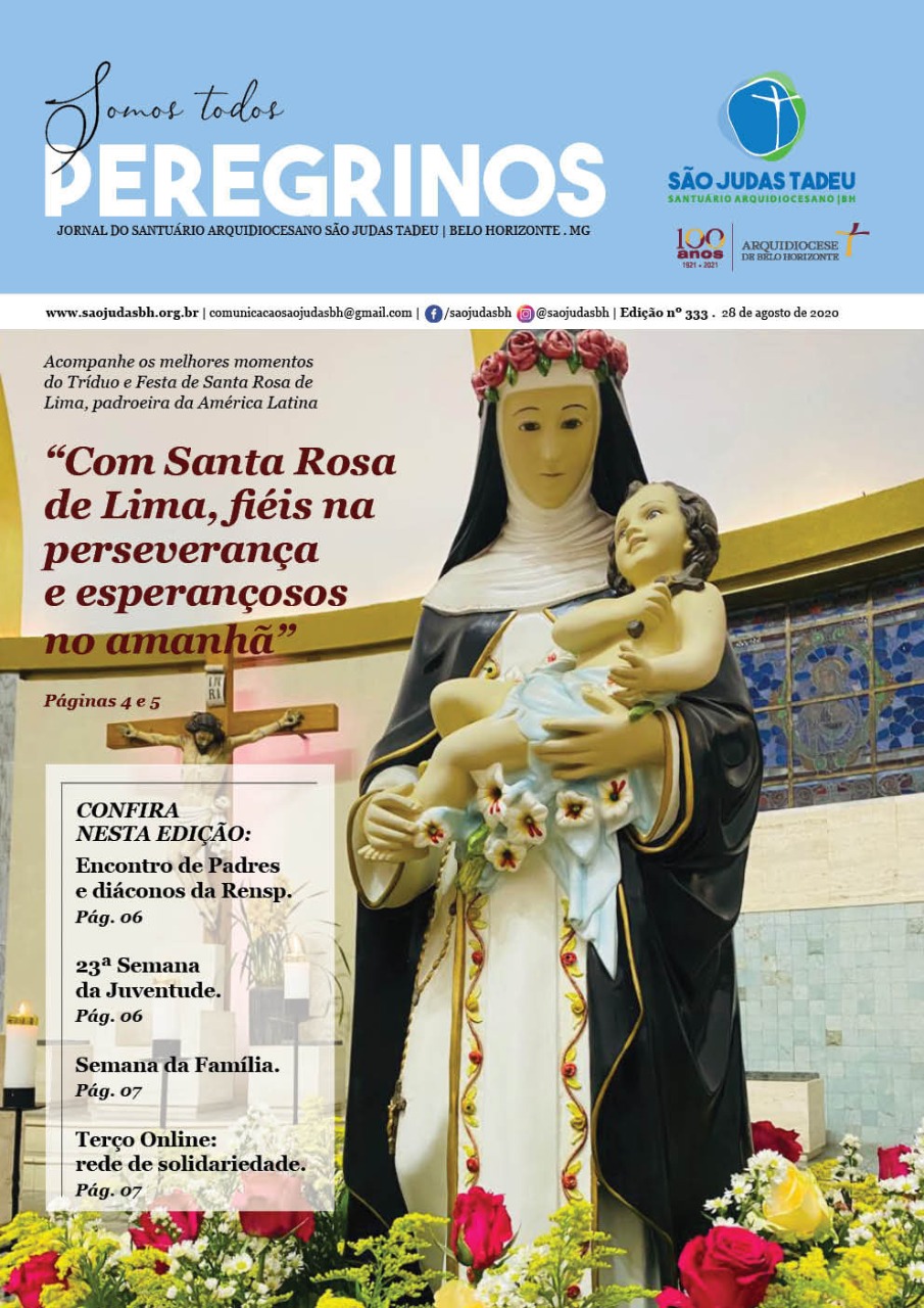 Jornal Somos Todos Peregrinos – 28 de Agosto. 2020