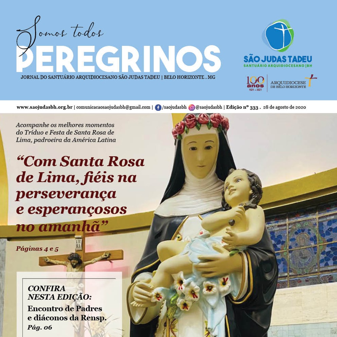 O Jornal “Somos Todos Peregrinos” está recheado de boas notícias para você. Confira!!!