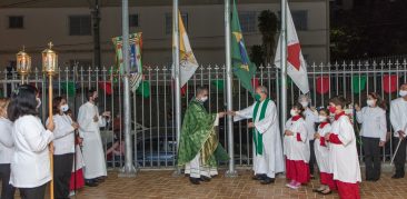 Hasteamento das bandeiras marcam o início das festividades de São Judas Tadeu