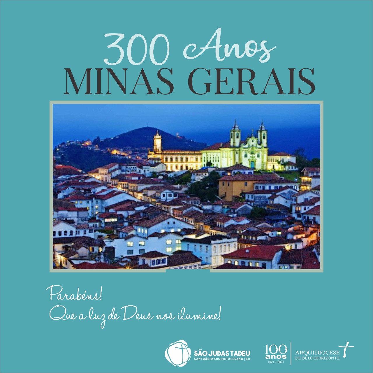 Minas celebra 300 anos