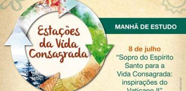 Secretariado da Vida Consagrada e CRB Minas realizam Manhã de Espiritualidade