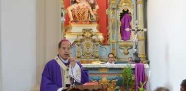 Dom Walmor celebra Missa e ministra conferência durante o 22º Encontro de Santuários do Brasil