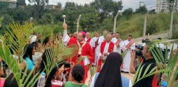Domingo de Ramos: milhares de fiéis participam das celebrações na Arquidiocese de Belo Horizonte