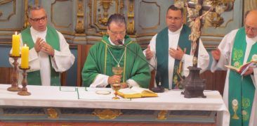 Dom Otacílio celebra o segundo dia do tríduo pelos 57 anos de Nossa Senhora da Piedade Padroeira de Minas Gerais