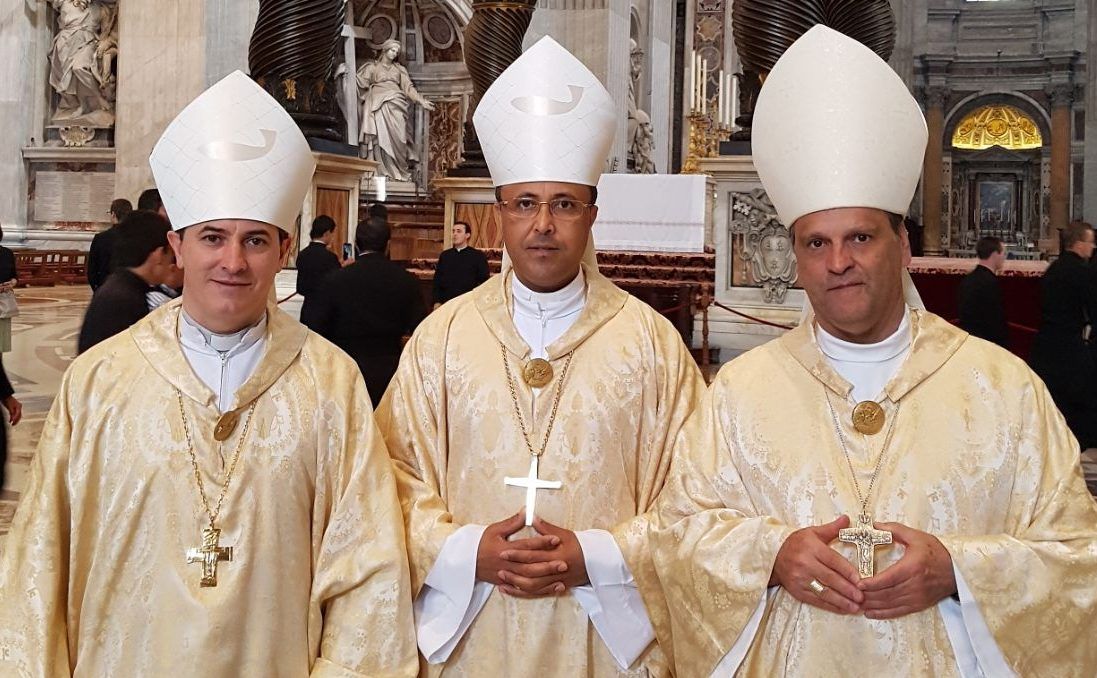 Dom Geovane, dom Otacílio e dom Vicente participam de Encontro para Novos Bispos, no Vaticano