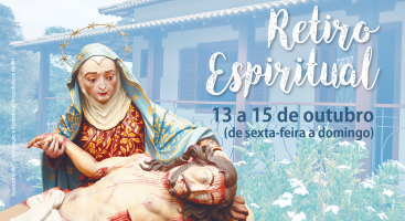 13 a 15 de outubro – Retiro Espiritual com o bispo auxiliar dom Otacílio de Lacerda – no Retiro da Piedade