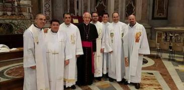 Reitor do Seminário Arquidiocesano Coração Eucarístico de Jesus participa de Congresso Internacional em Roma e de audiência com o Papa