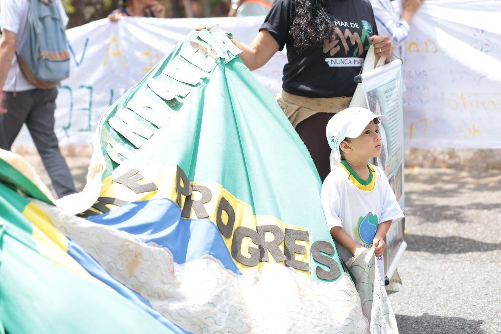 Fiéis se recordam das vítimas de Janaúba durante a 3ª Caminhada com Francisco