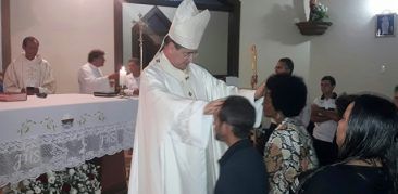 Fiéis de Rio Manso celebram a Padroeira em Missa presidida por dom Walmor