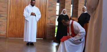 Dom Geovane preside ação litúrgica no Mosteiro Nossa Senhora das Graças