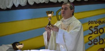 Paróquia São Sebastião celebra 45 anos com Missa presidida por dom Vicente