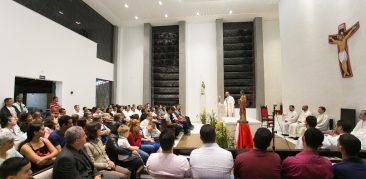 Festa do Sagrado Coração de Jesus: dom Mol celebra Missa no Convivium Emaús